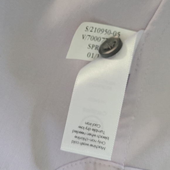 Athleta Mara Maxi Button Down Athleisure Travel Dress Pockets Lilac Twilight M - Picture 14 of 15